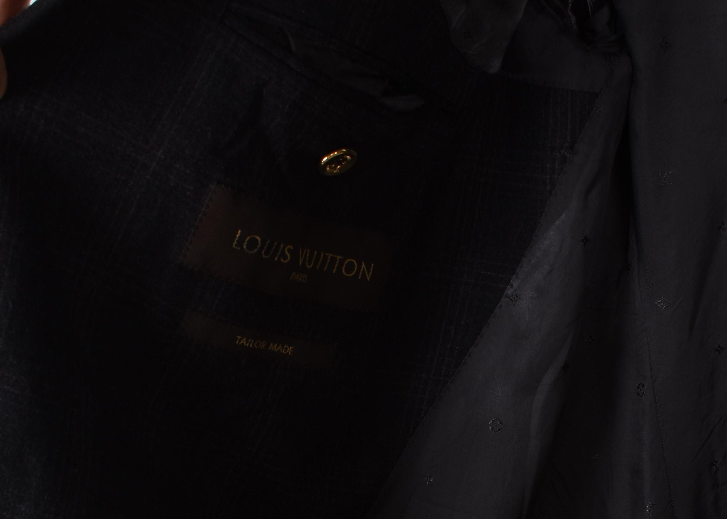 Louis Vuitton Uomo Giacca Suite Checked Taglia IT52-Large, S1621 in vendita 3