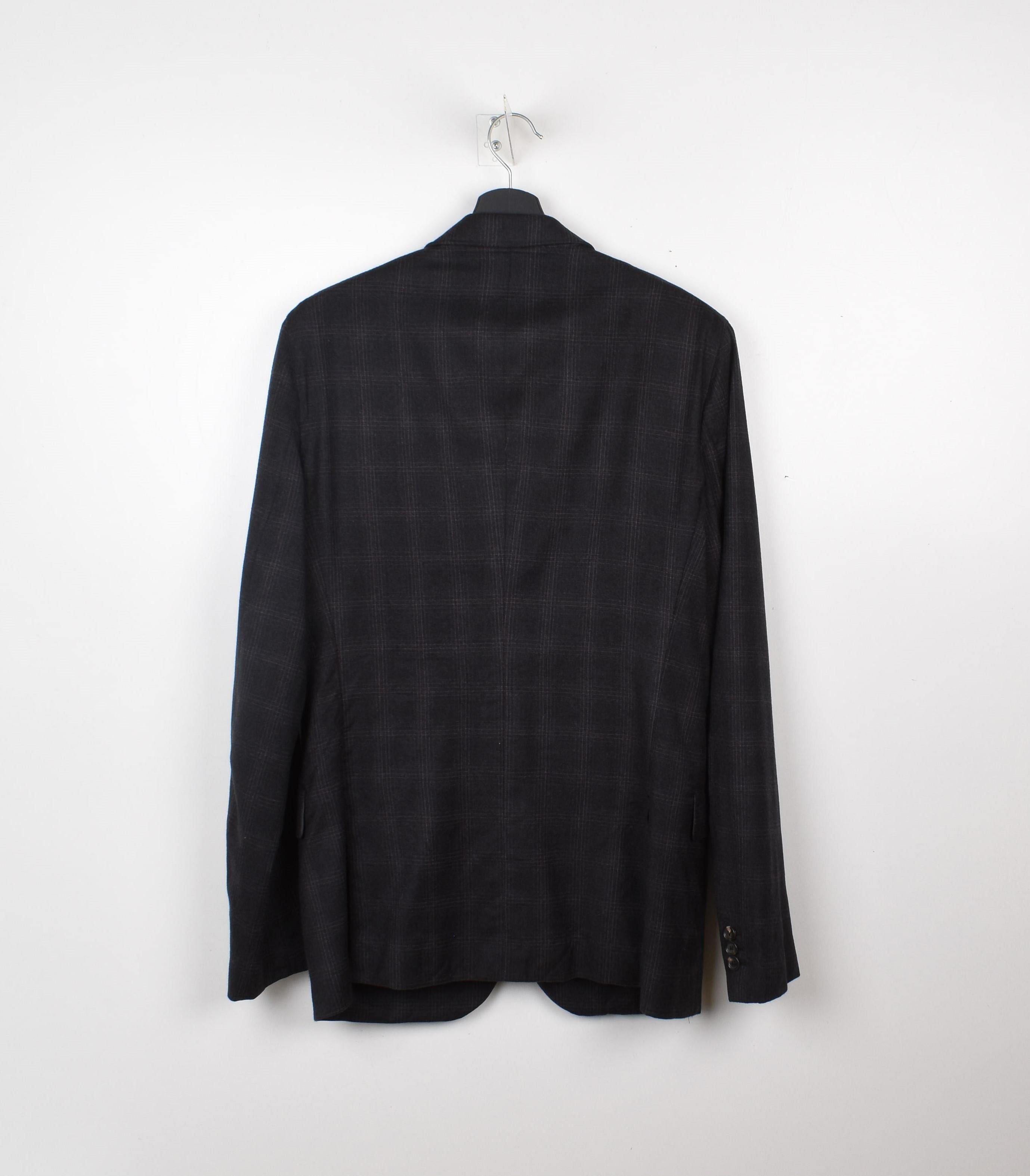 Louis Vuitton Uomo Giacca Suite Checked Taglia IT52-Large, S1621 in vendita 5