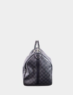 Louis Vuitton Men Keepall Bandoulière 55 Travel Bag