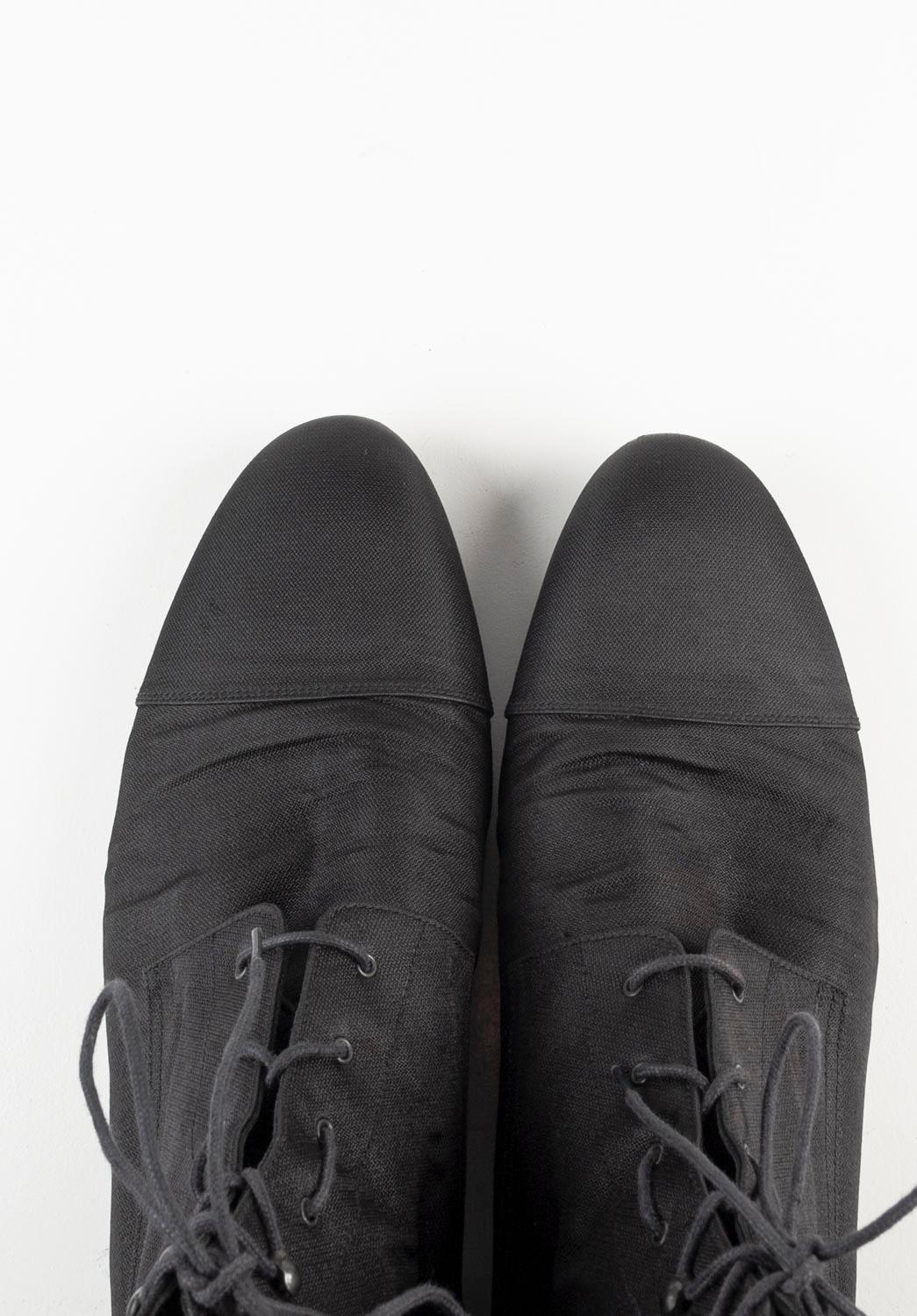 Men's  Louis Vuitton Men Shoes Military Nylon Light Boots, Size UK10, S667  For Sale