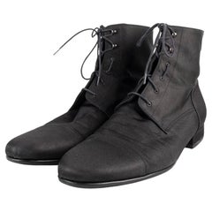  Louis Vuitton Men Shoes Military Nylon Light Boots, Size UK10, S667 