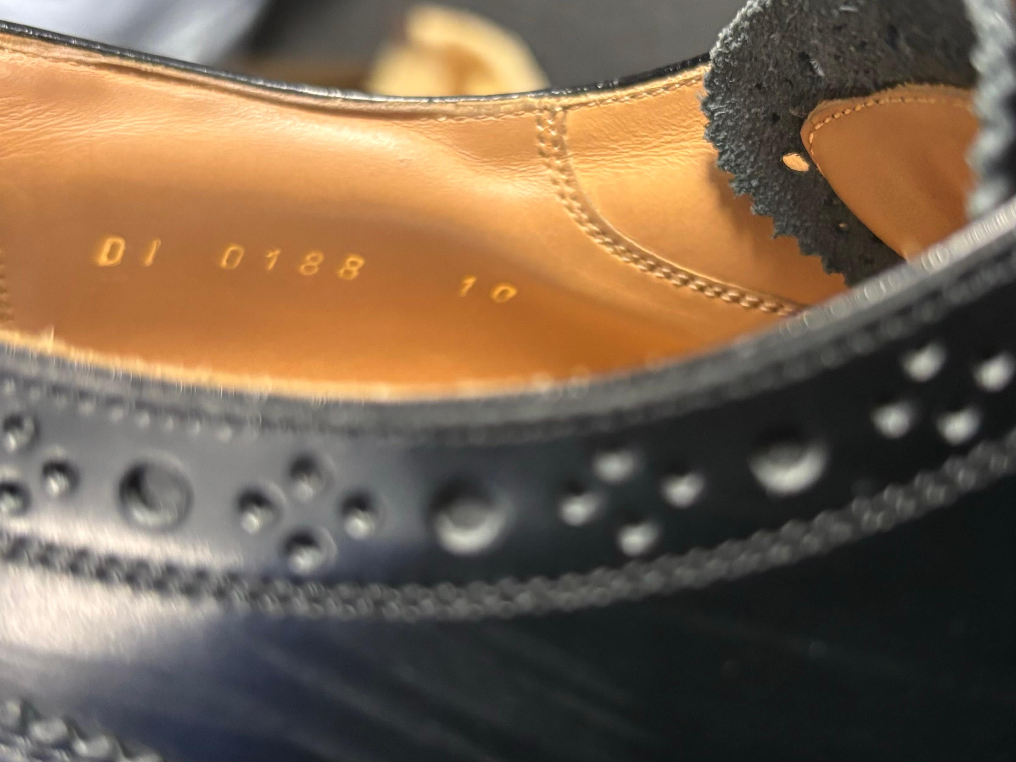Louis Vuitton Herren Schuhe Oxford Derbies Größe 10USA, S570 im Angebot 2