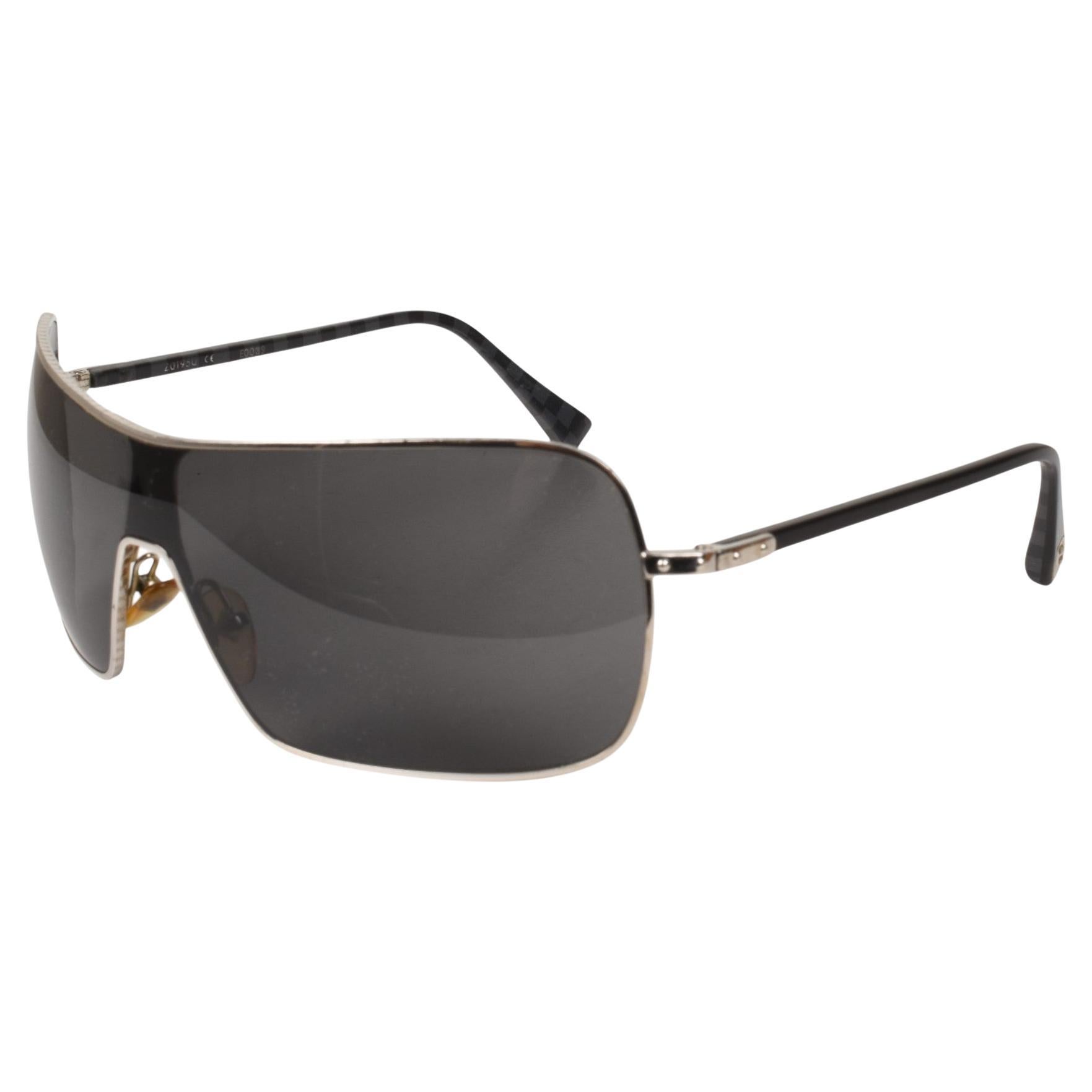 Louis Vuitton Occhiali da sole da uomo Z0195U Maschera di Ispirazione Misura M
