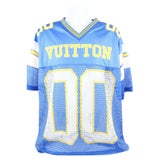 Louis vuitton blue baseball jersey shirt lv luxury clothing clothes sport  for men women 126 bjhg