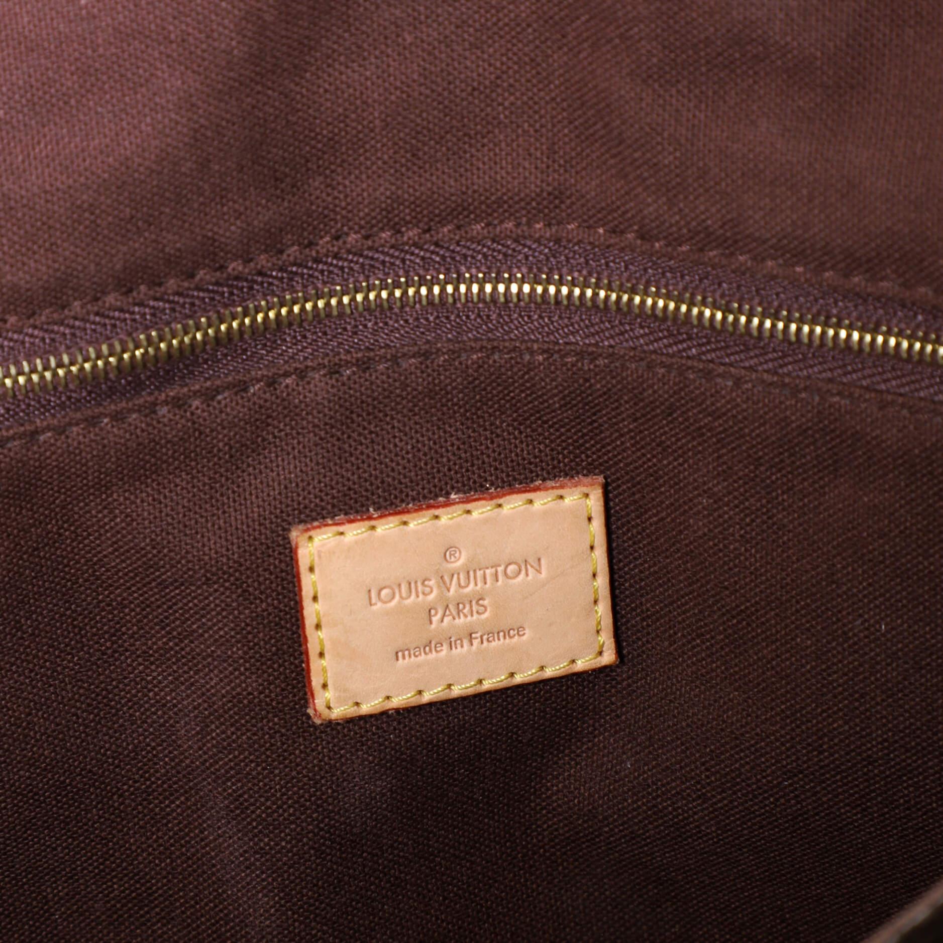 Louis Vuitton Menilmontant Handbag Monogram Canvas MM 2