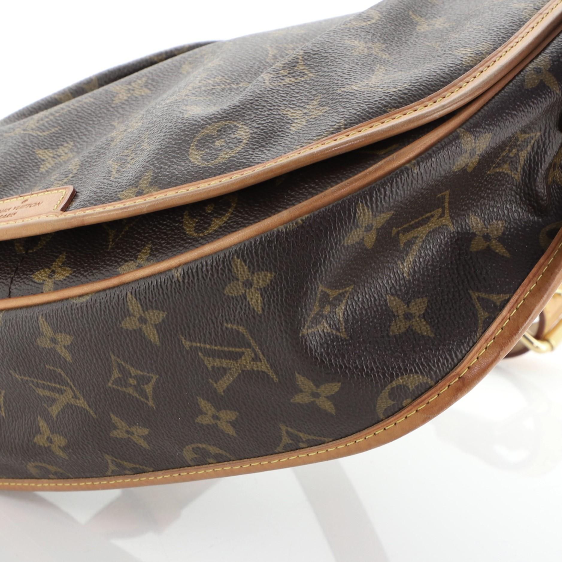 Louis Vuitton Menilmontant Handbag Monogram Canvas PM 1