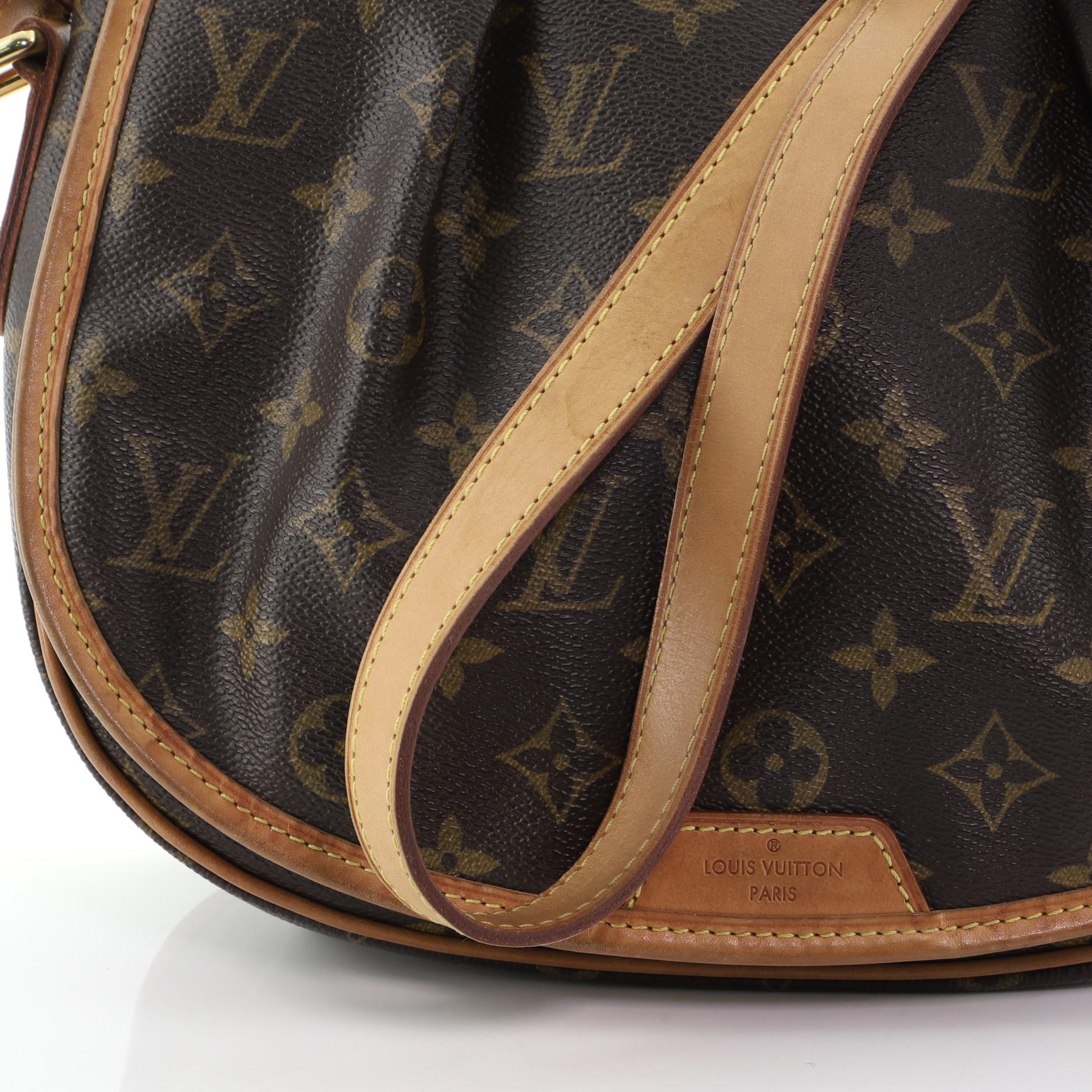 Louis Vuitton Menilmontant Handbag Monogram Canvas PM 2