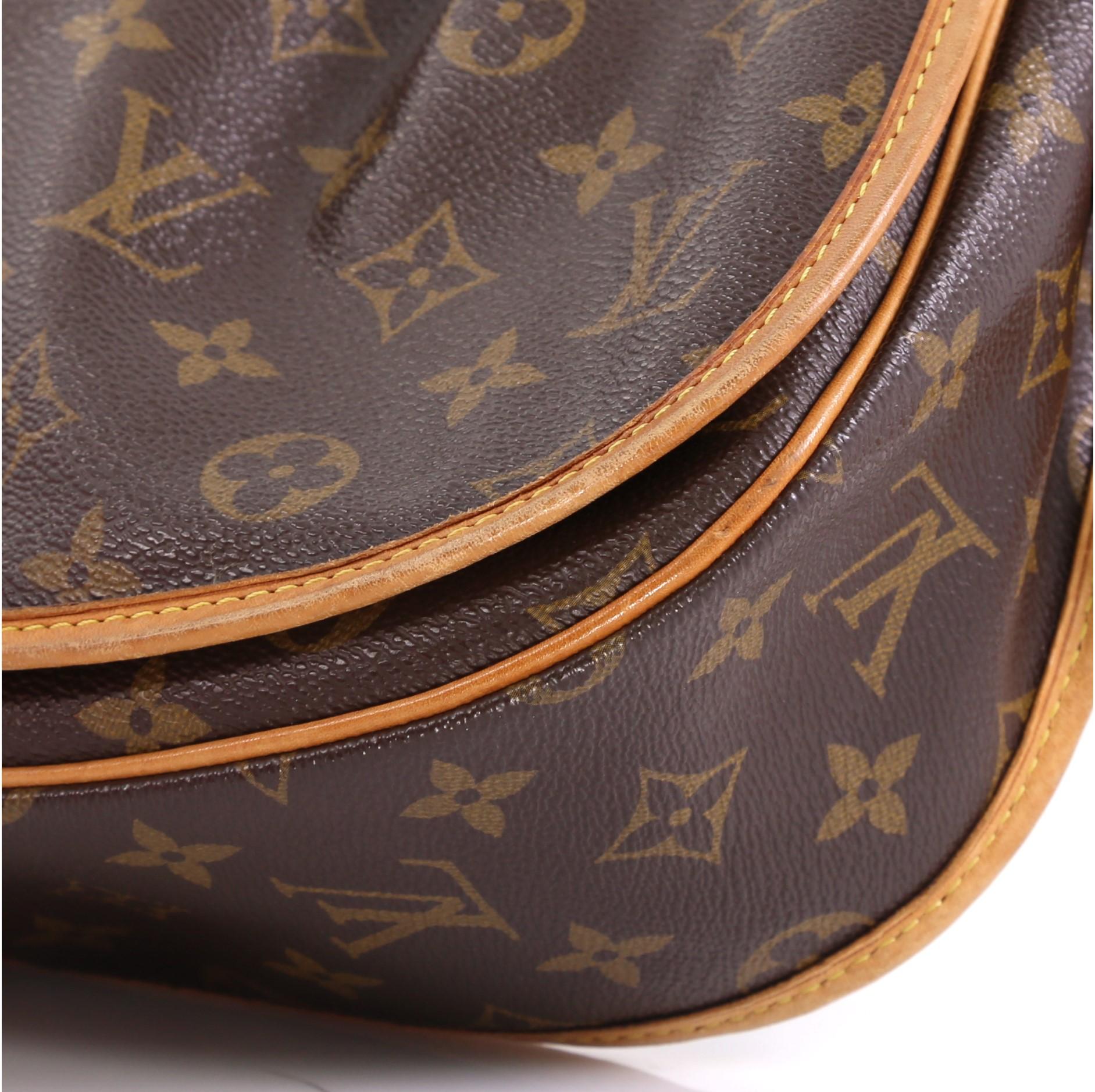 Louis Vuitton Menilmontant Handbag Monogram Canvas PM 3
