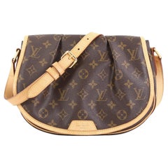 Louis Vuitton Menilmontant Handbag Monogram Canvas PM