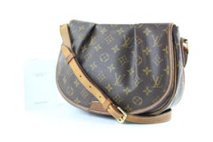 Louis Vuitton Menilmontant Messenger Pm 5le0110 Coated Canvas Cross Body Bag