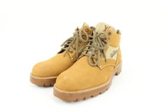 Louis Vuitton Men's 10 US Wheat Nubuck Oberkampf Boots 35lv21s