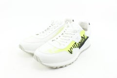 Louis Vuitton Men's 10 US White x Yellow Gradient LV Run Away Sneaker 32lv21s