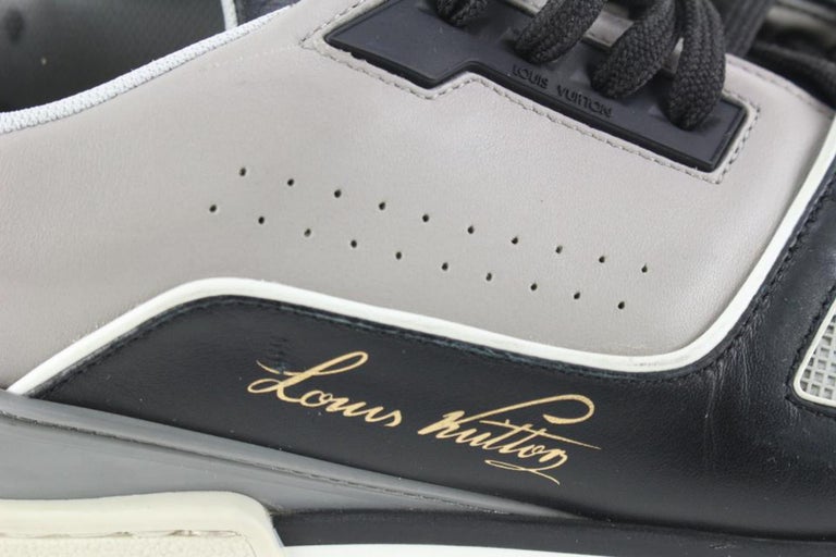 LV Trainer Sneaker Low Black Grey