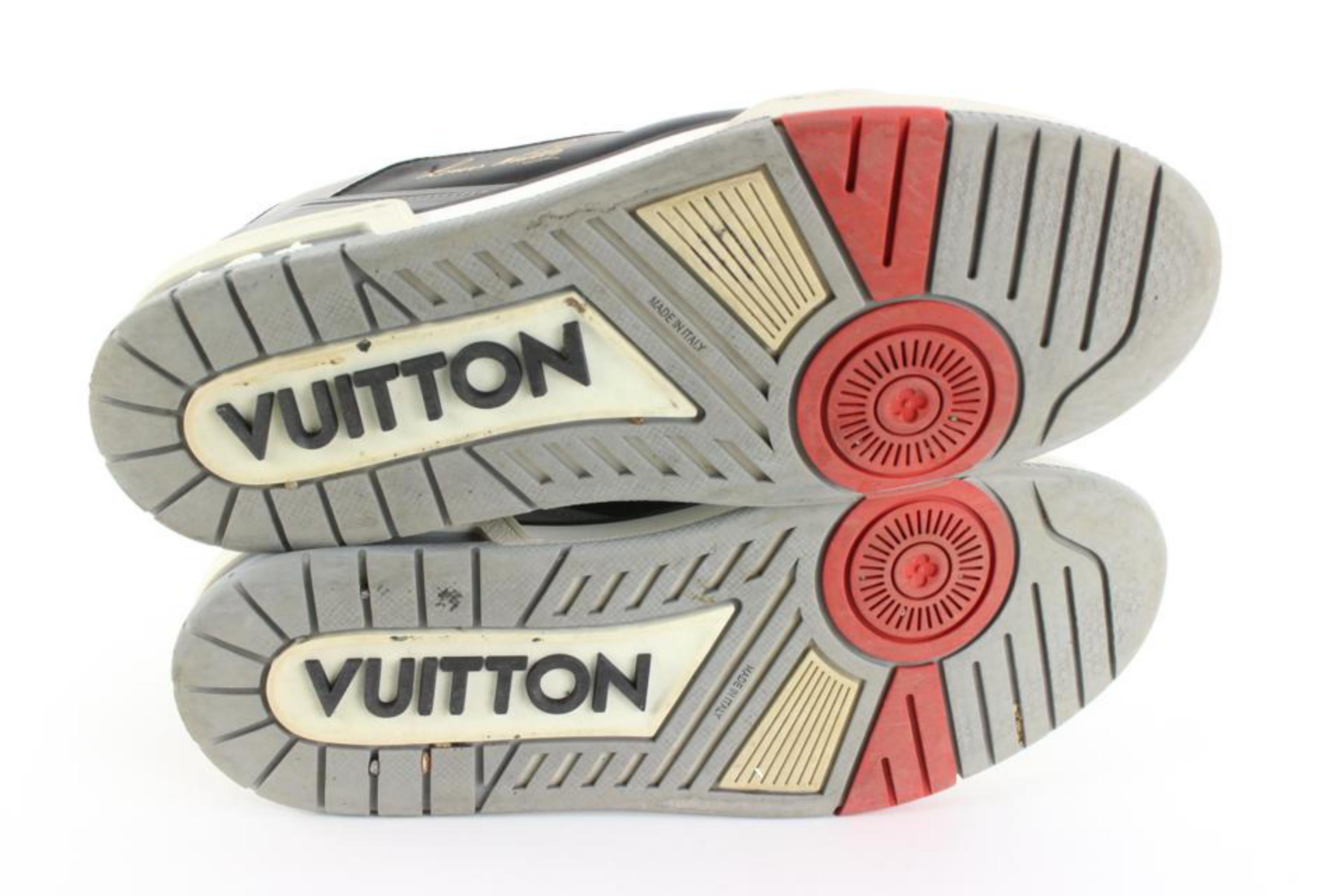Louis Vuitton Men's 10.5 US Virgil Abloh Trainer Sneaker Low 86lz727s 3