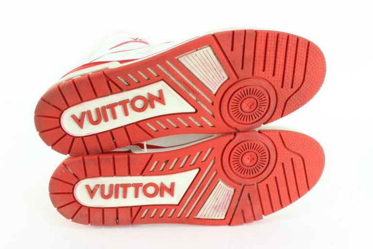 Louis Vuitton Men's 12 US Virgil Abloh High Top Trainer Sneaker
