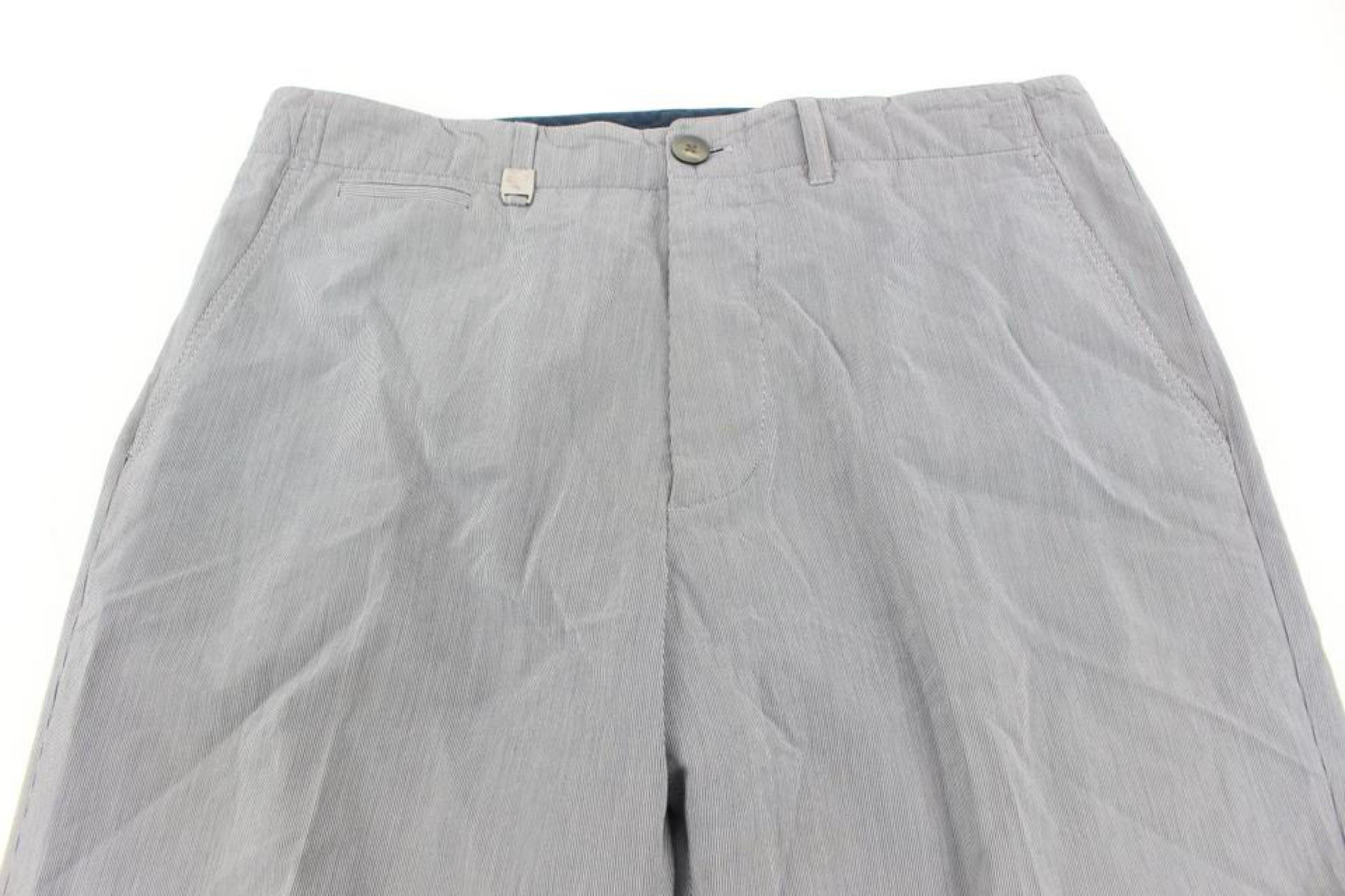 Louis Vuitton Men's 30 Grey Pants 125lv25 For Sale 2