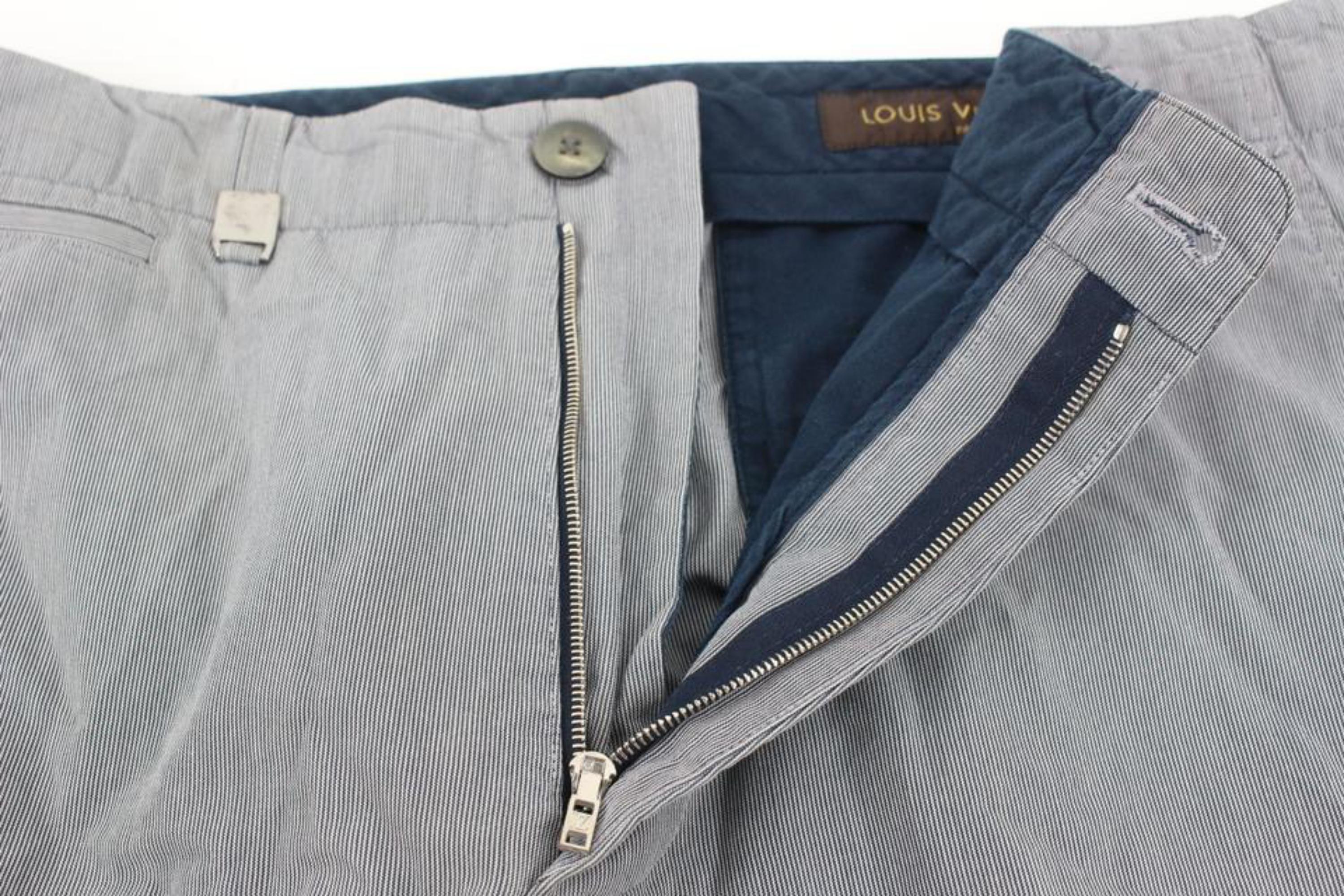 Louis Vuitton Men's 30 Grey Pants 125lv25 For Sale 3