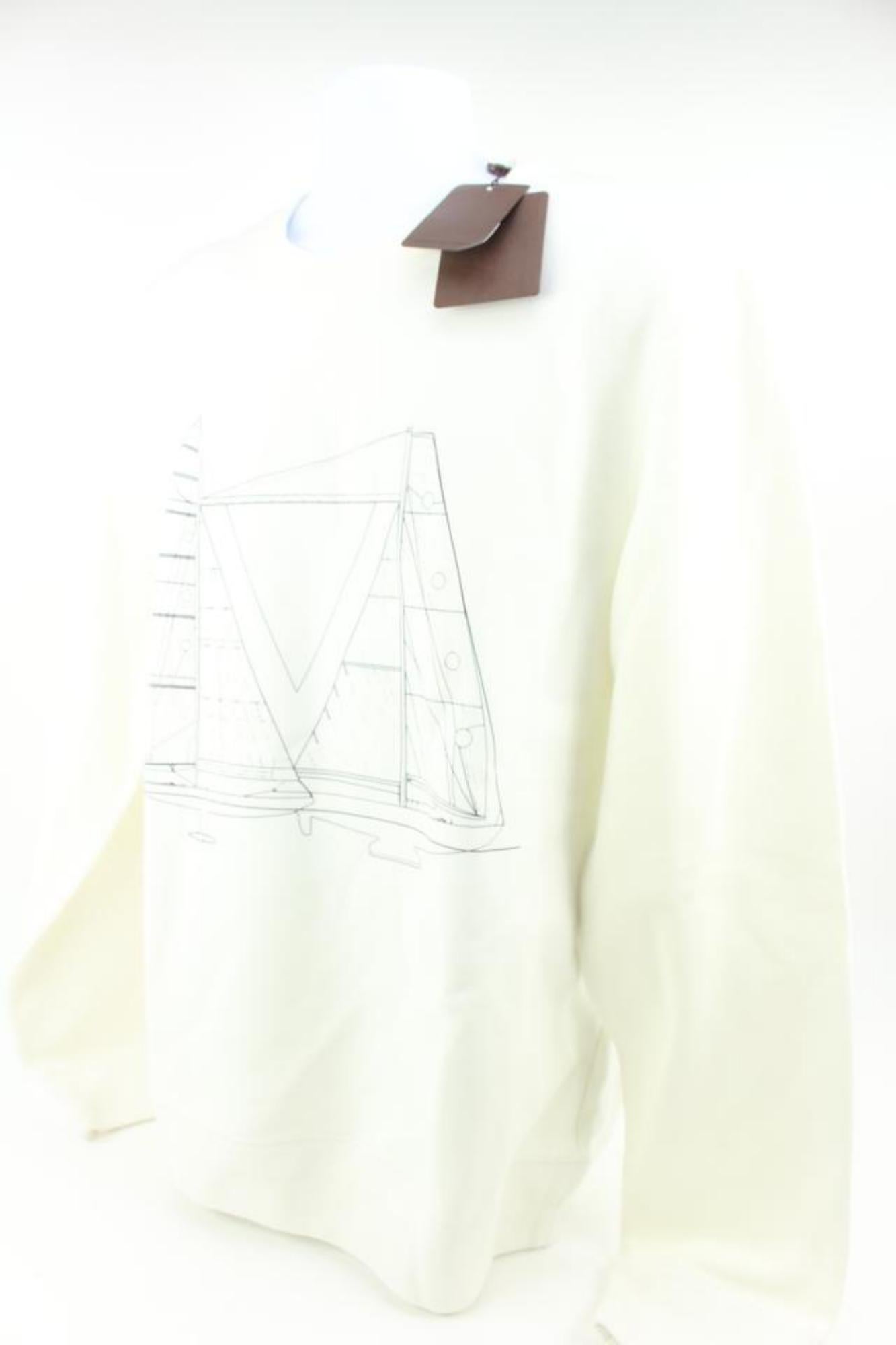 Louis Vuitton Men's 5L XXXXL 2017 LV Cup Crewneck Sweater 114lv9 Size: 5L 1