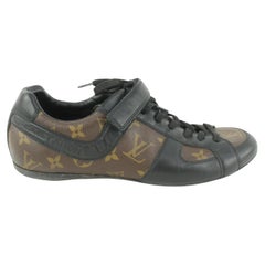 Louis Vuitton's Men's Monogram Speeding Velcro Sneakers Sz 11 with Box, DB  For Sale at 1stDibs