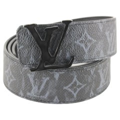 LOUIS VUITTON Ceinture Initiales Mens belt M9808 at 1stDibs