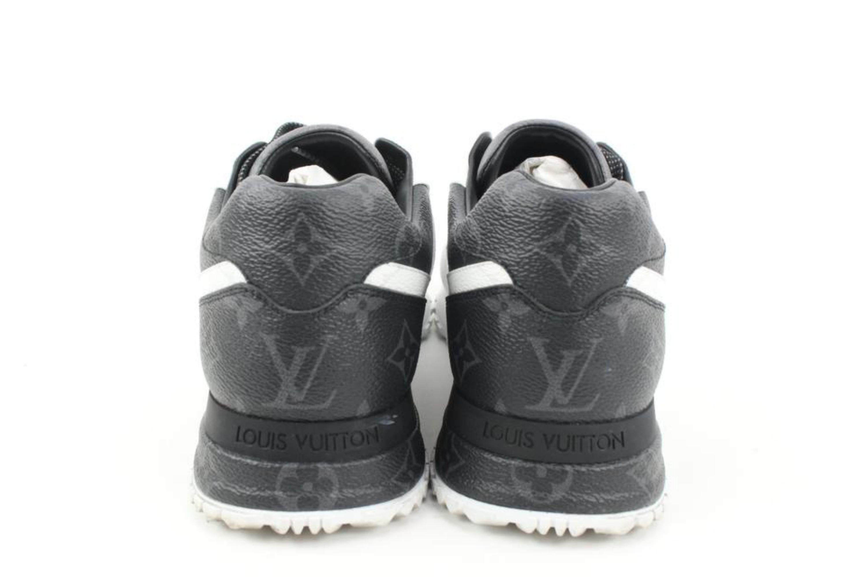 Louis Vuitton Men's 9 US Mix Reverse Monogram Eclipse Run Away Sneaker  s126lv57 1