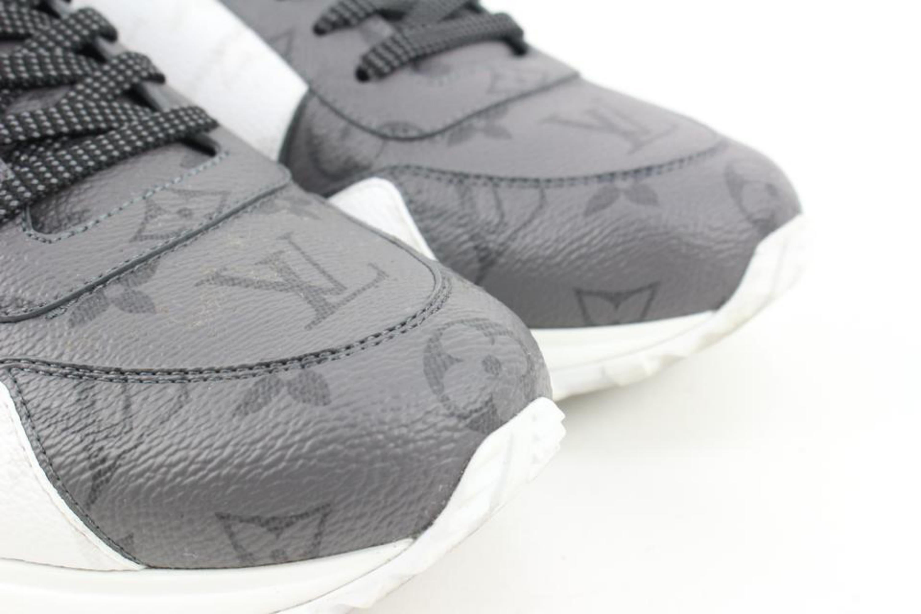 Louis Vuitton Men's 9 US Mix Reverse Monogram Eclipse Run Away Sneaker  s126lv57 2