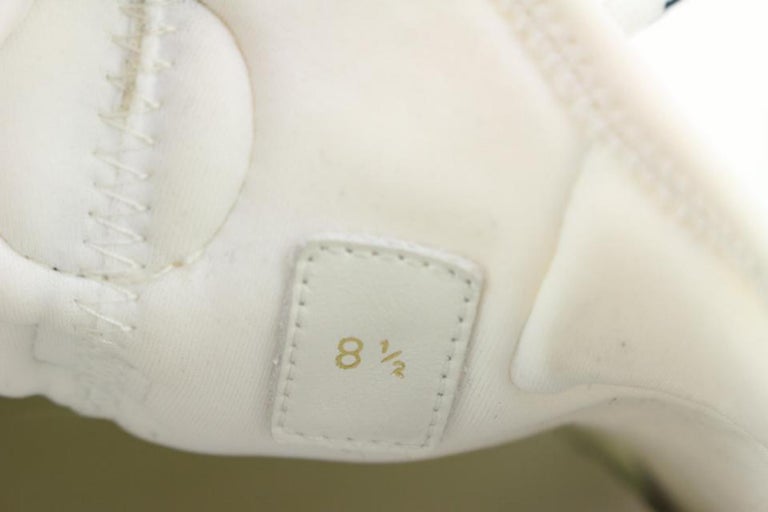 Louis Vuitton Men's 9.5 US White x Marine Tie Dye Fastlane Sneaker 34lv21s  at 1stDibs