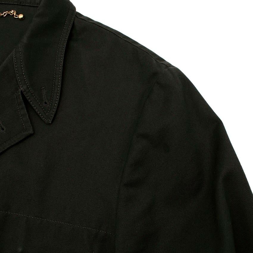 Men's Louis Vuitton Mens Grey Cotton Jacket - Size FR 52 For Sale