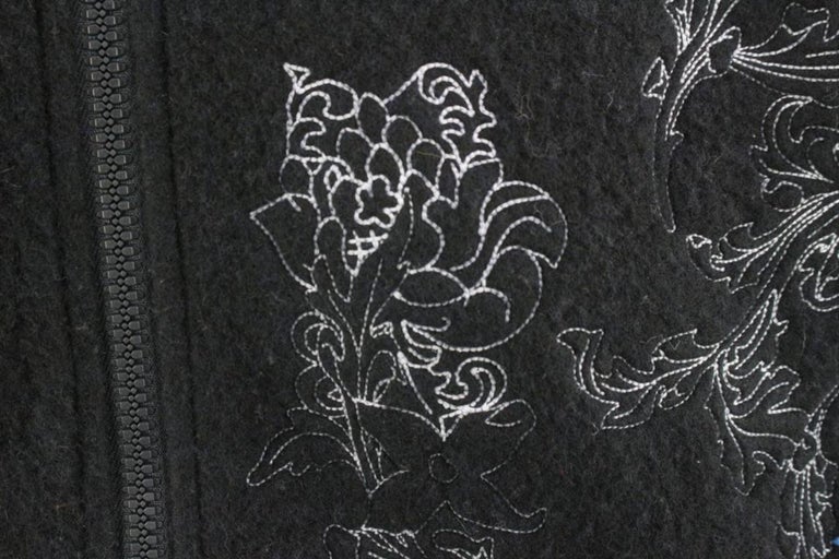 LOUIS VUITTON LV Monogram Floral Embroidered Sweatshirt For Men