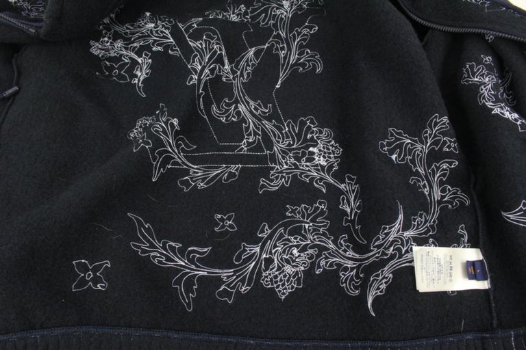 Louis Vuitton 2020 Floral Hoodie - Blue Sweatshirts & Hoodies, Clothing -  LOU638652