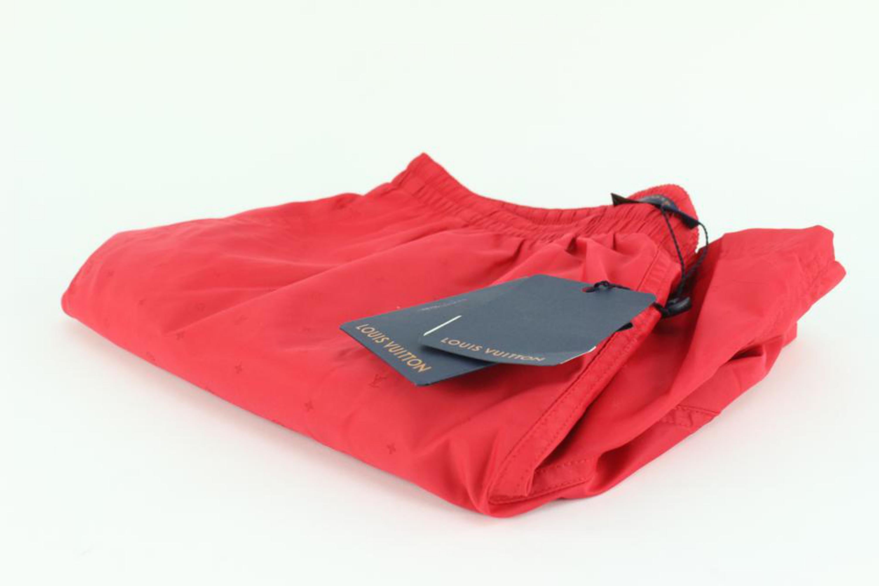 Louis Vuitton Men's L Red Brown Garnet LVSE Monogram Zip Through Sweater 121l  2