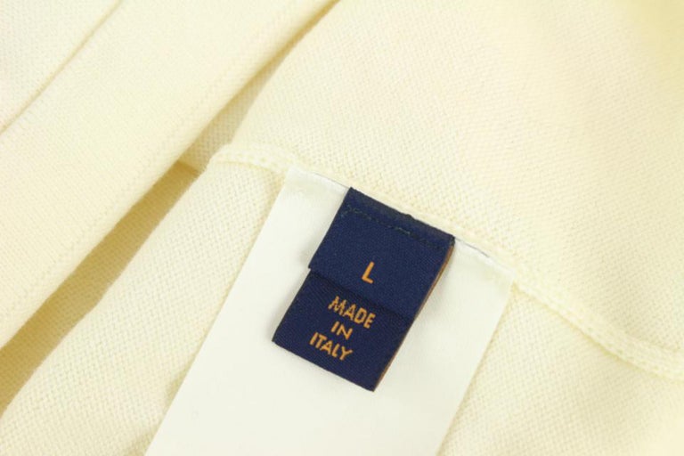 Louis Vuitton Men's L Virgil Abloh Nigo LV Made Intarsia Knit Duck Crewneck  ref.446935 - Joli Closet