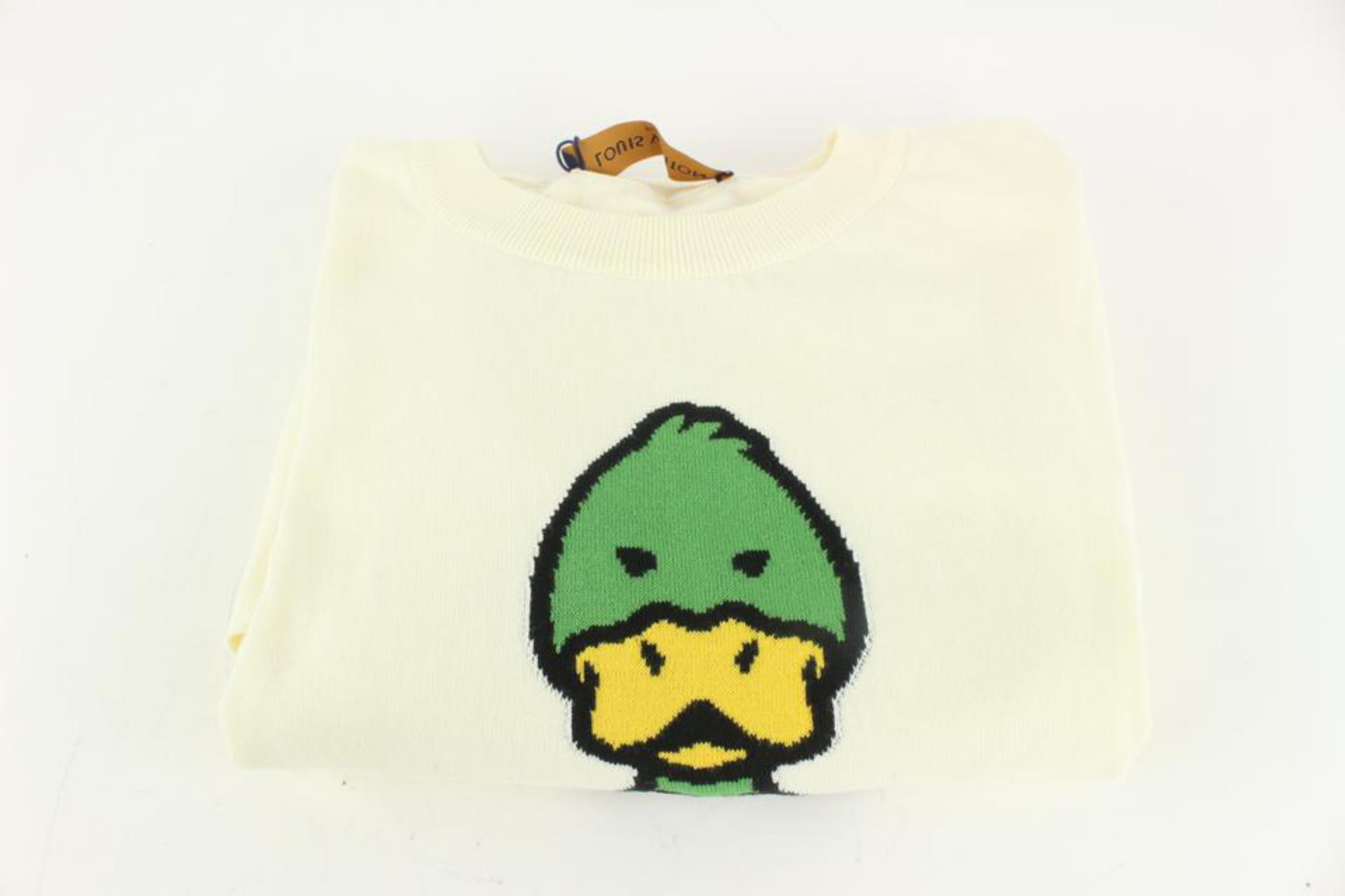 lv made duck t shirt