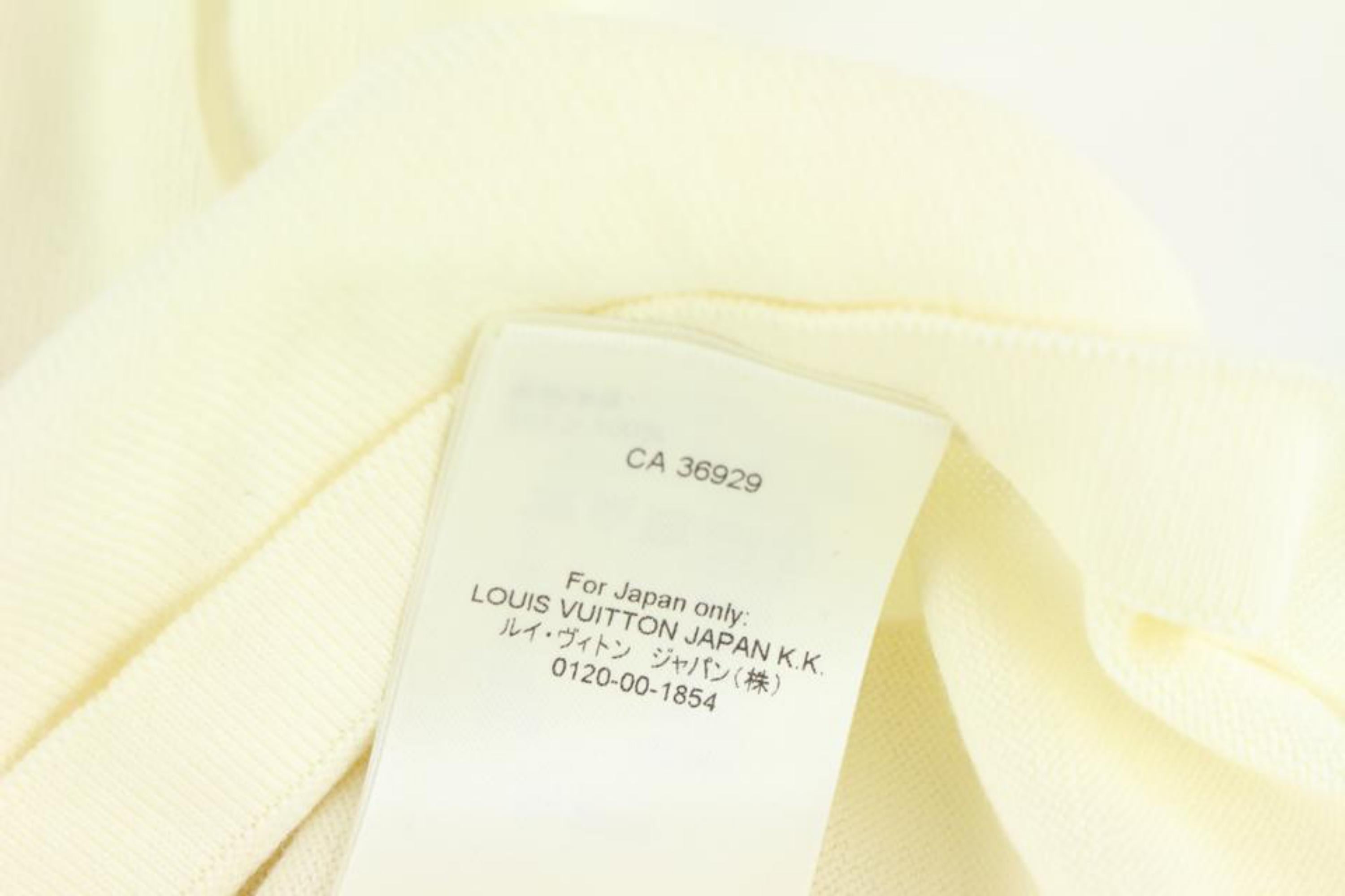 Louis Vuitton Men's L Virgil Abloh Nigo LV Made Intarsia Knit Duck Crewneck 1215 For Sale 2