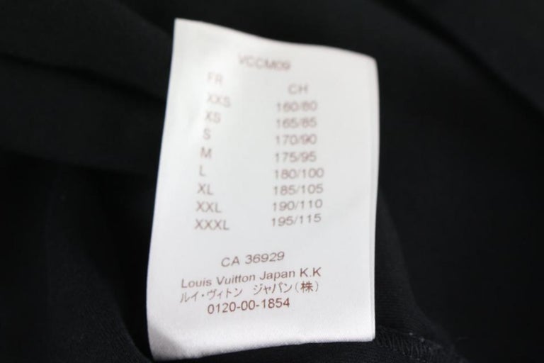 Authentic LOUIS VUITTON Gray Tshirt 0120-00-1854 Excellent Conditions