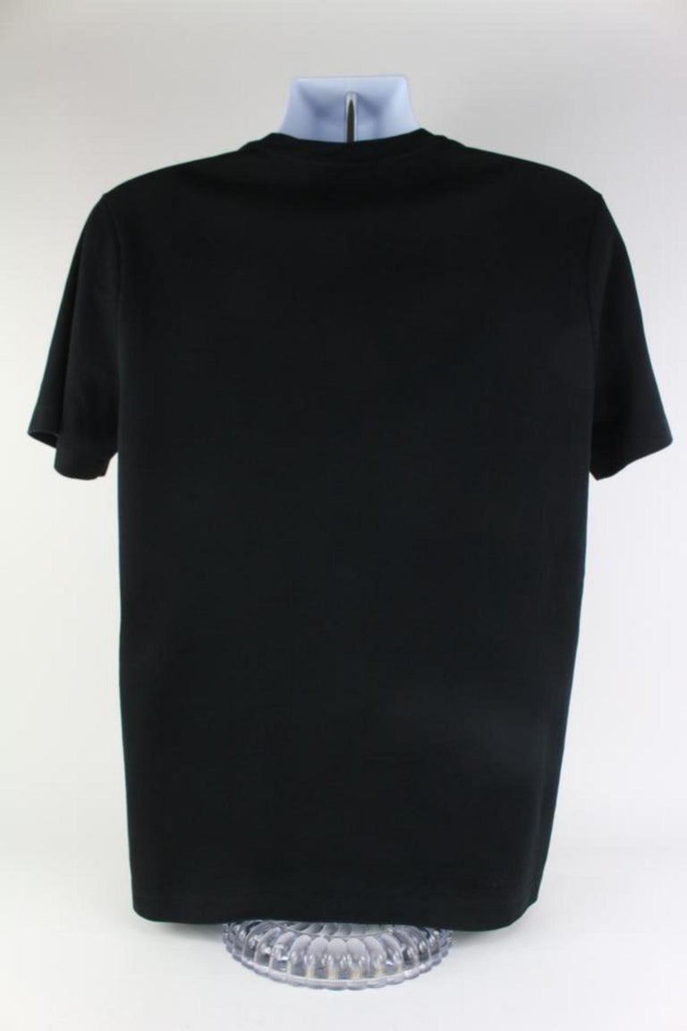 LOUIS VUITTON Graphic T-shirt Size L Black Authentic Men Used from Japan
