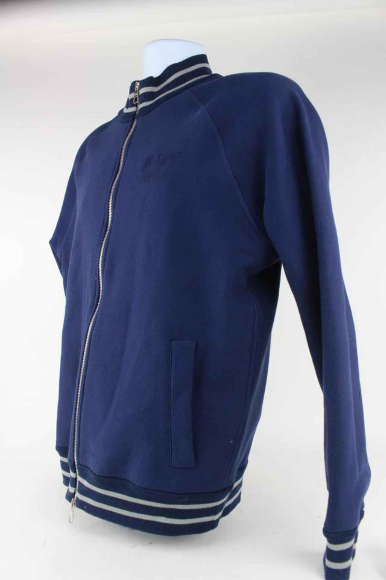 Louis Vuitton - Grande veste de baseball pour homme en forme de coupe Aloha, en édition limitée  928lv72 en vente 4