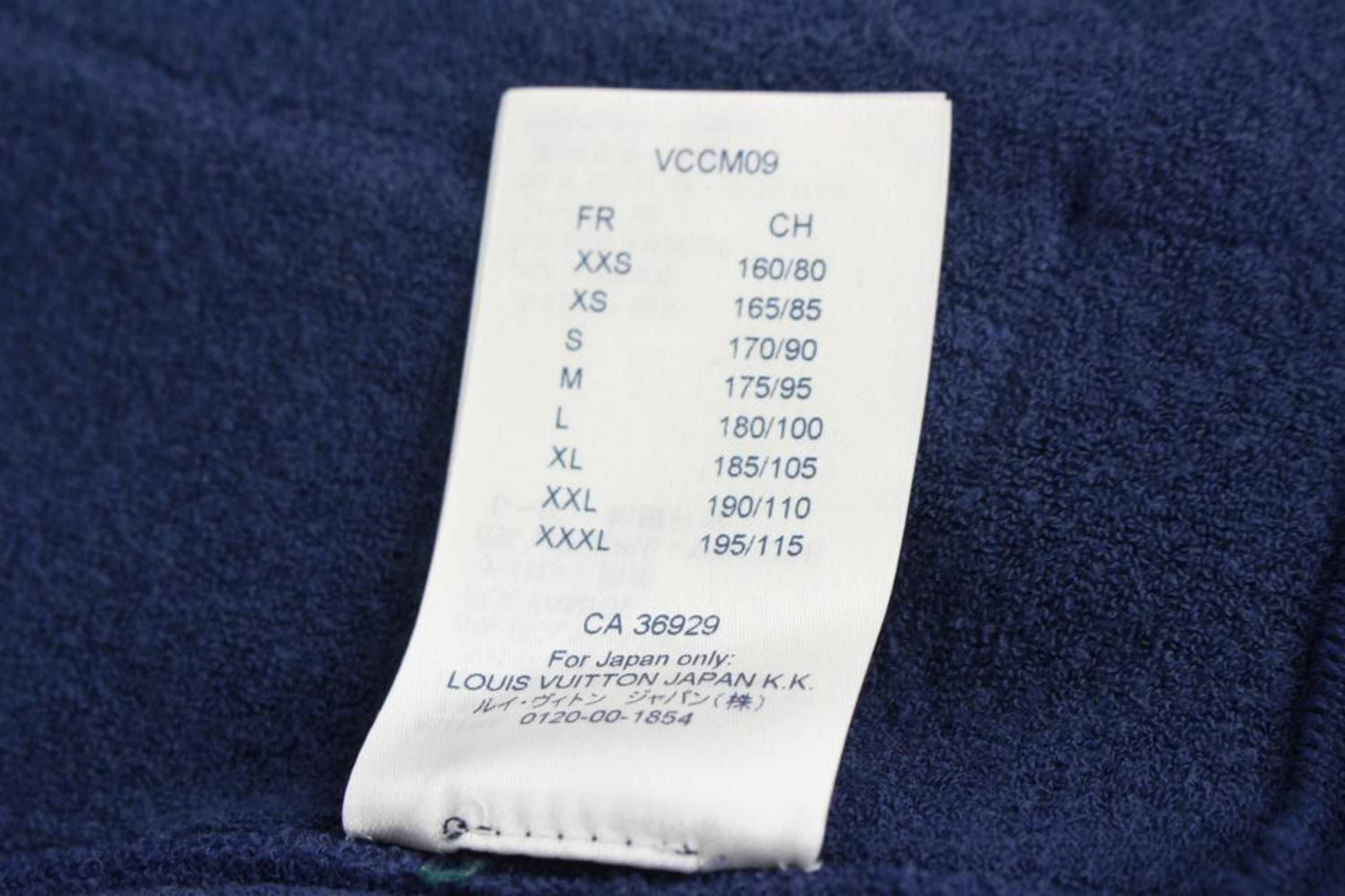 Louis Vuitton - Grande veste de baseball pour homme en forme de coupe Aloha, en édition limitée  928lv72 en vente 1