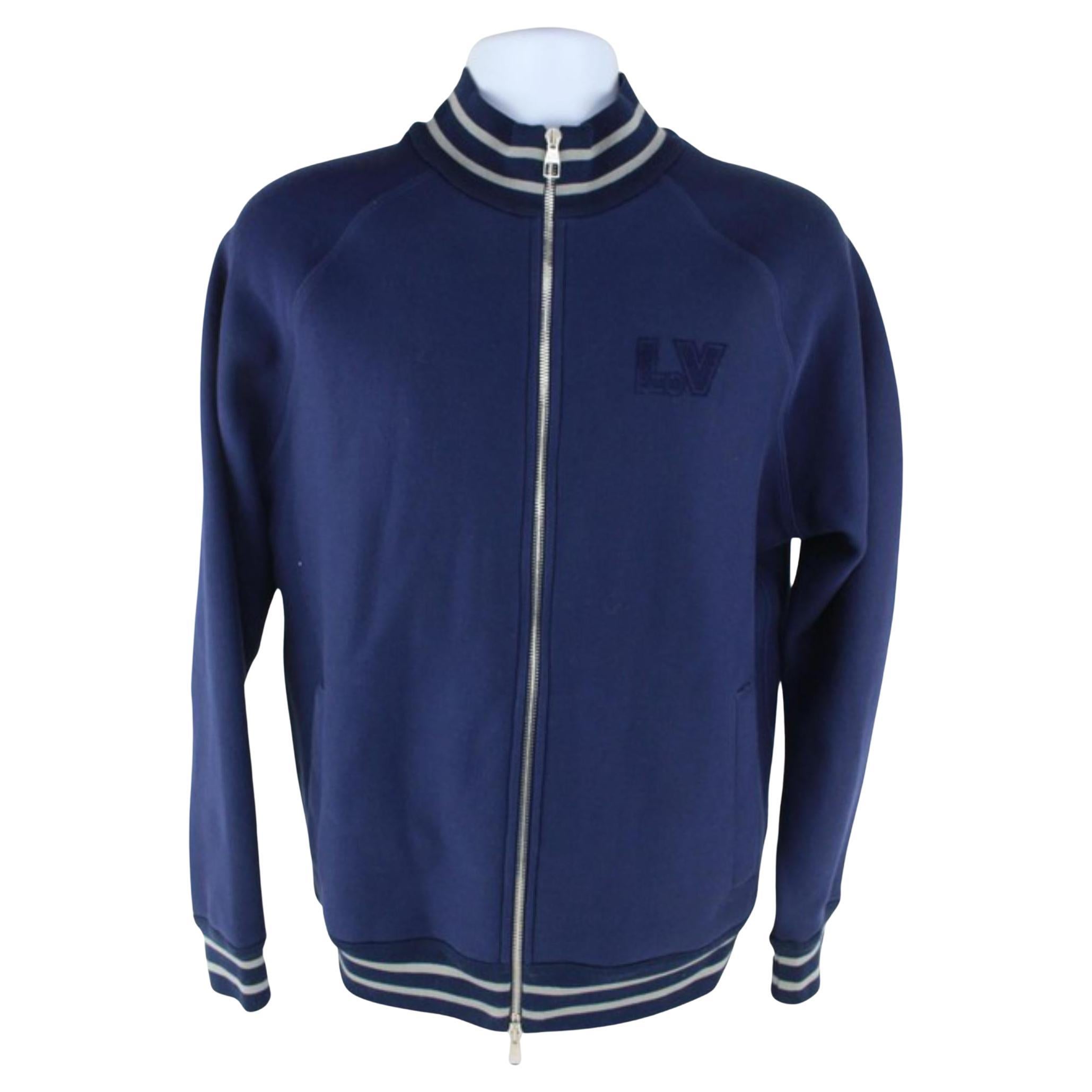 Louis Vuitton - Grande veste de baseball pour homme en forme de coupe Aloha, en édition limitée  928lv72