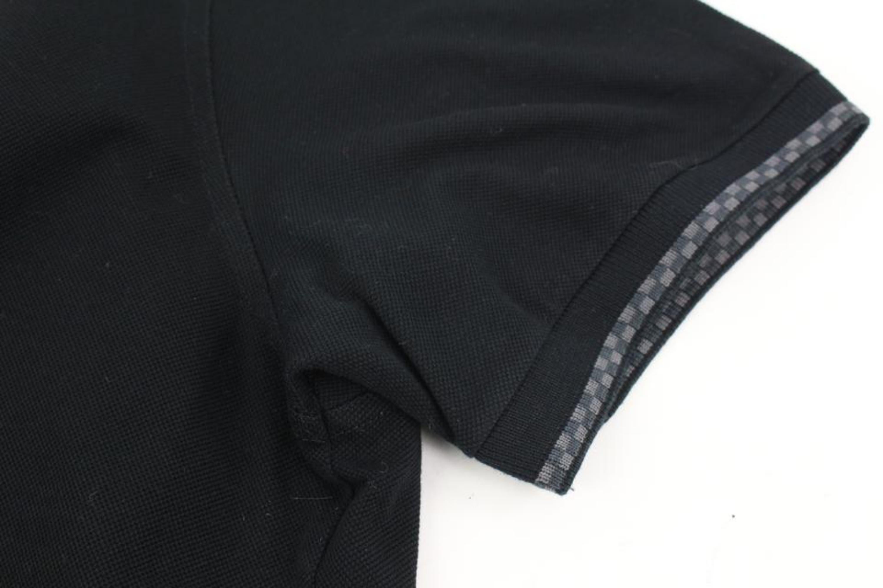 100% AUTHENTIC LOUIS Vuitton Damier Graphite Shirt Button Down Sz