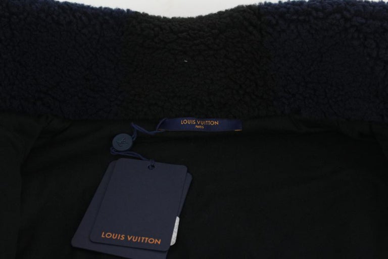 LOUIS VUITTON LV X Yk Faces Zipped Fleece Blouson Multico. Size M0