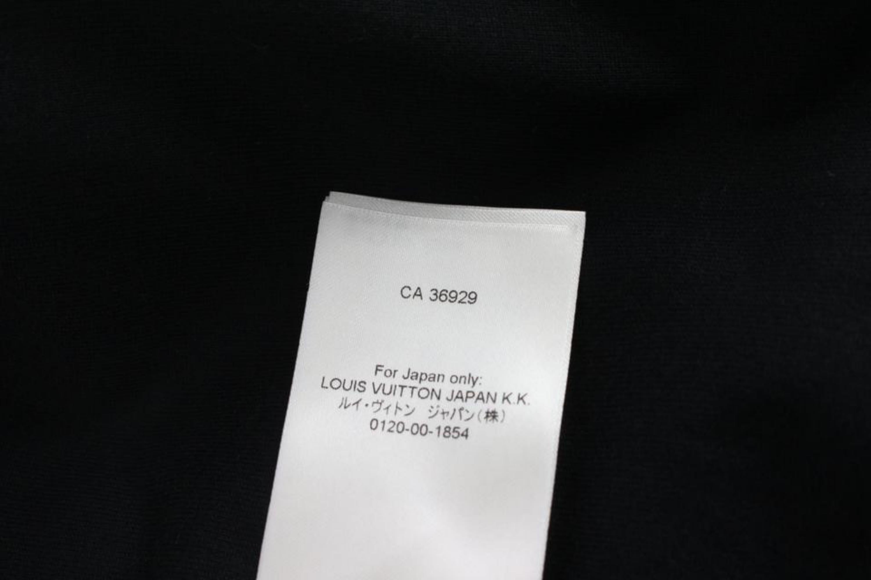 Noir Louis Vuitton - Blouson à fermeture éclair en damier jacquared S LV x Nigo pour homme 1110l en vente
