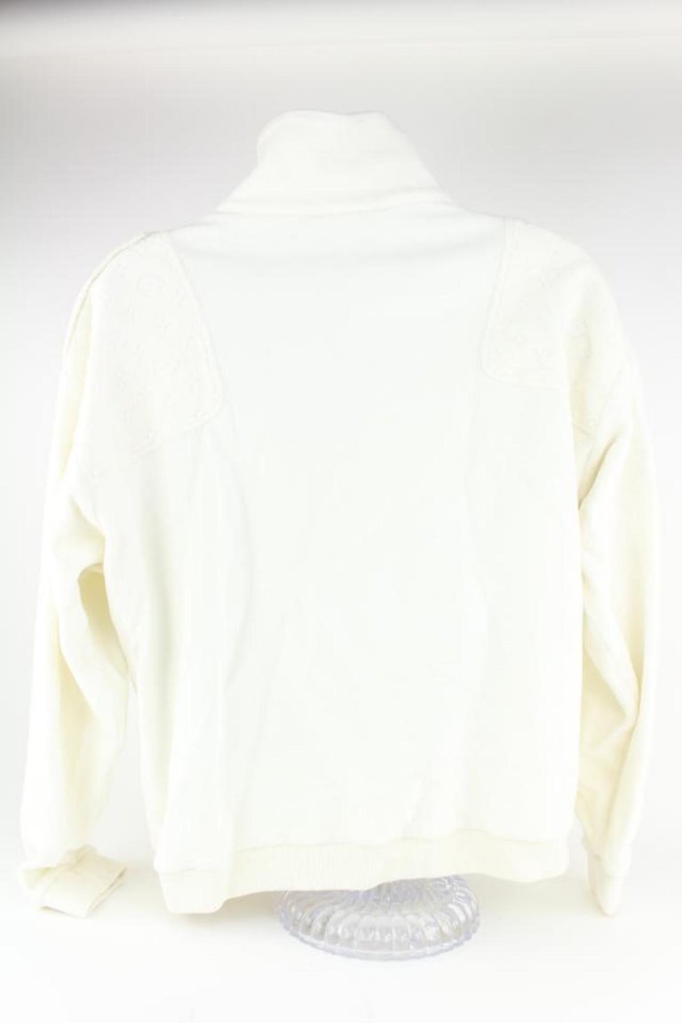 Wool sweatshirt Louis Vuitton White size L International in Wool - 32865896