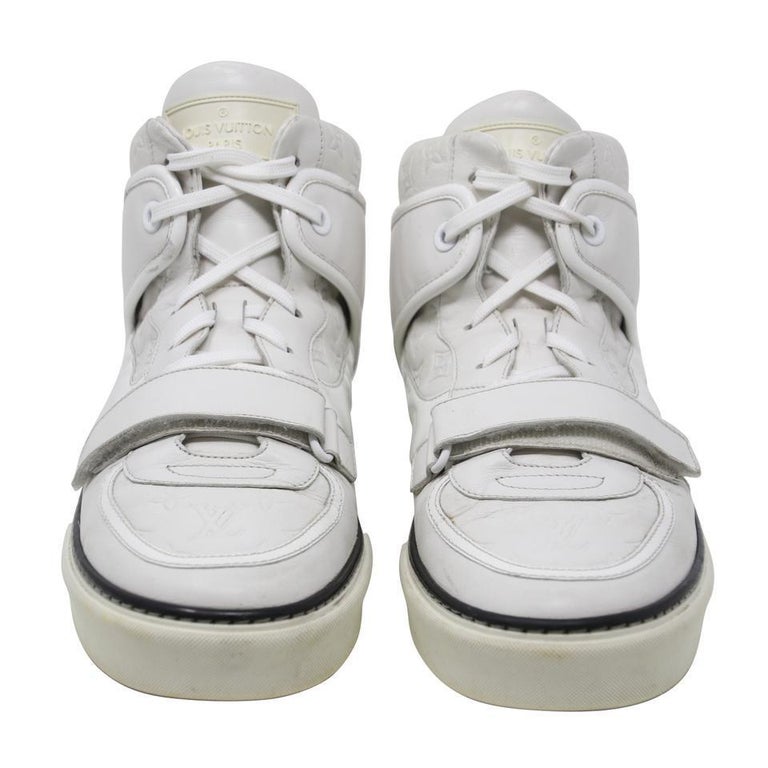 Louis Vuitton Off-white Monogramme Embossed Beverly Hills Trainers