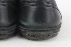 Louis Vuitton Men's US 10 Black Damier Infini Sneakers Low Top 1123LV41