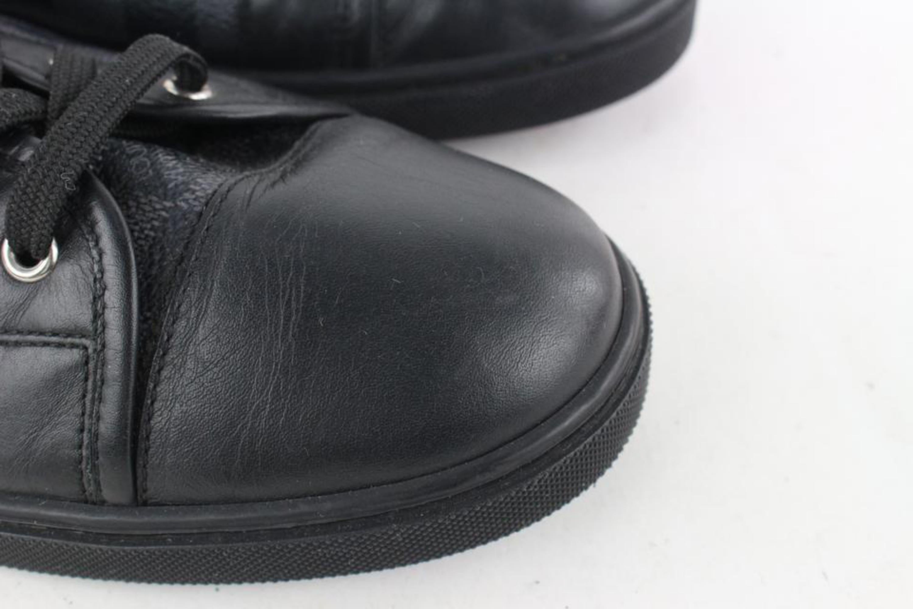 Louis Vuitton Men's US 12 Damier Graphite Punchy Sneaker 3lv1123 4