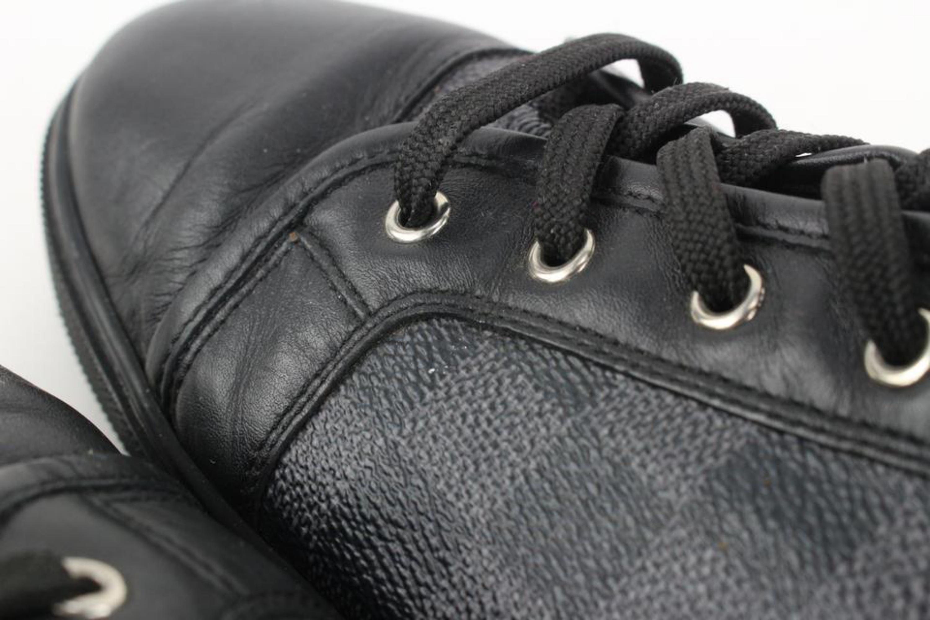 Louis Vuitton Men's US 12 Damier Graphite Punchy Sneaker 3lv1123 5