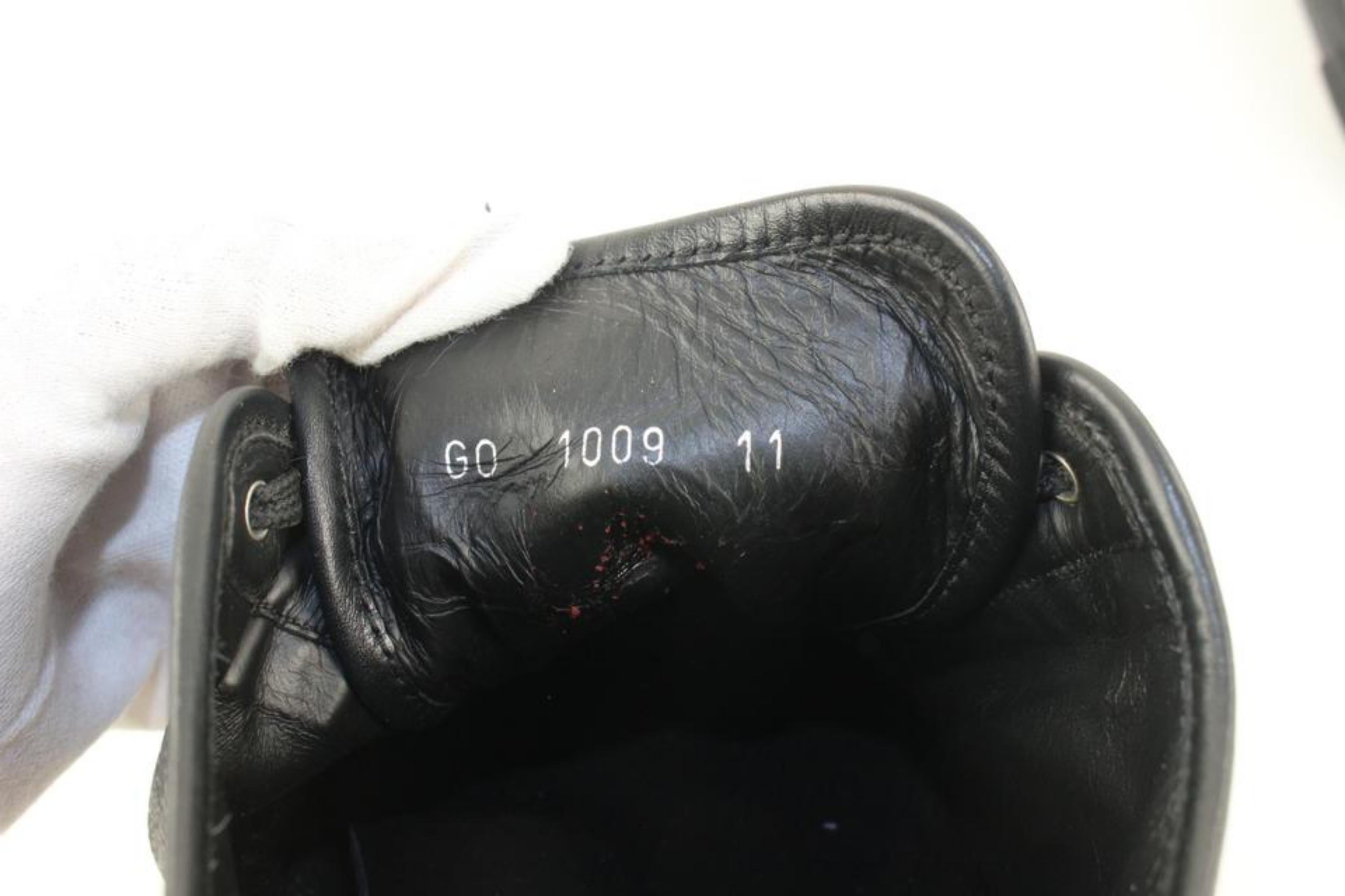 Louis Vuitton Men's US 12 Damier Graphite Punchy Sneaker 3lv1123 1
