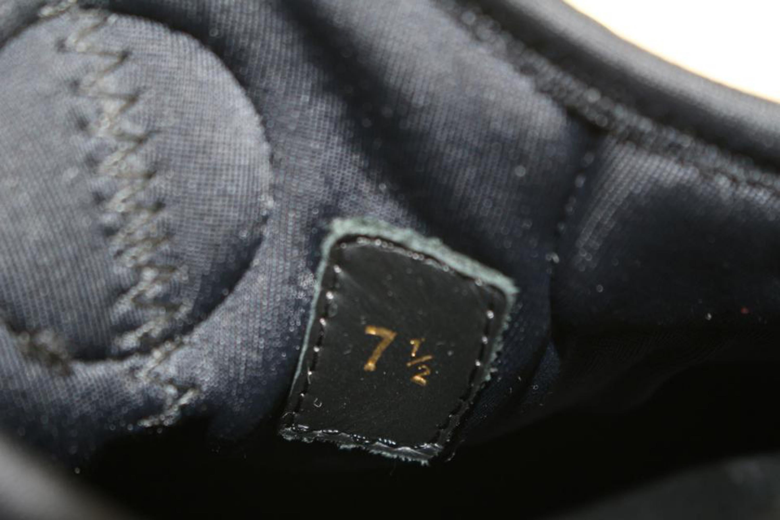 Louis Vuitton Men's US 8.5 Black Camo Fastlane Sneaker 61lv628s 5