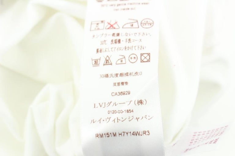 T-shirt Louis Vuitton Grey size XL International in Cotton - 21743144